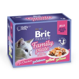 vologij-korm-dlya-kot-v-brit-premium-cat-family-plate